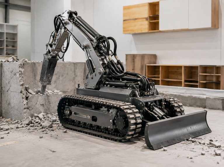 香坊区破拆机器人专用履带底盘